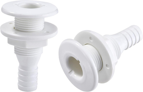 2pcs thru hull - 2pcs, fitting(1")
