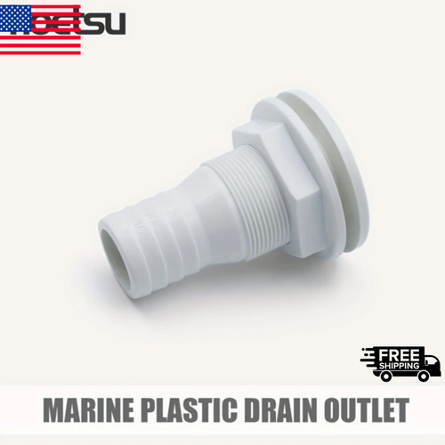 Thru hull fitting - hull, marine