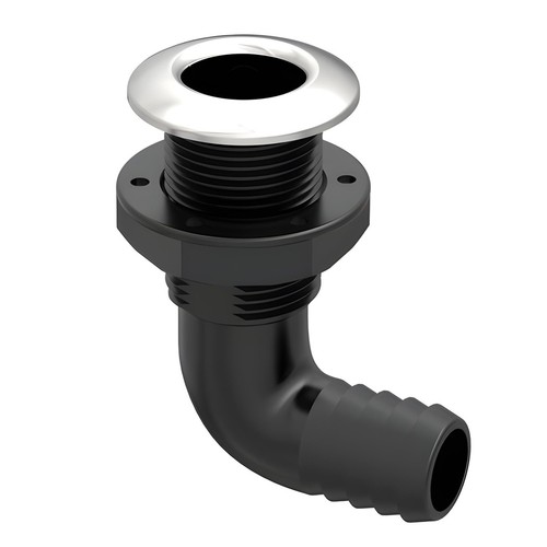 Seaflo 90 angled - 1-1/8", thru