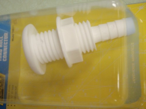 Thru hull fitting seachoice - hull,