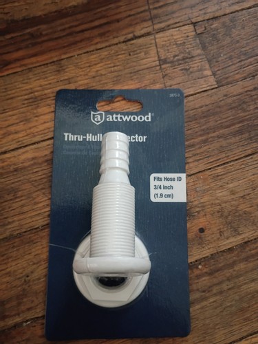 Attwood 3873 thru hull - attwood, thru-hull